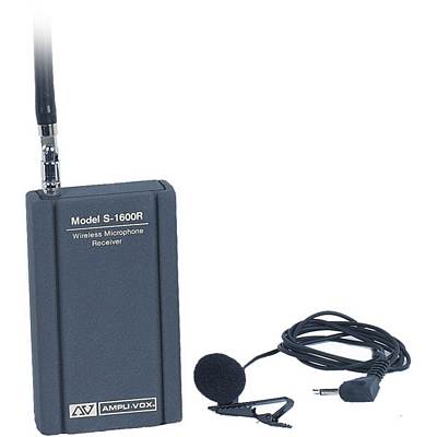 Amplivox S1600 Wireless Lapel Microphone Kit 