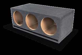triple 12 inch subwoofer box