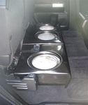 Bassforms BF3210TUNDRA Toyota Tundra 3-10 Inch Subwoofers,