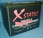 Batcap Model X3000 3000 Cranking amp 80 Ah High Capacity SPL DB Drag Battery
