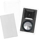 BIC FH6-W 6.5 Inch 2 Way In-Wall Speakers With Mid/High Frequency Horns