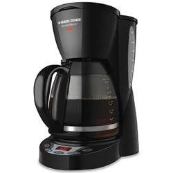 Black & Decker DCM2500B SmartBrew Plus 12 Cup COFFEE MAKER Black