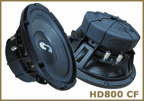 CDT AUDIO HD-800CF 8" CARBON FIBER CAST ALLOY AUDIOPHILE SUBWOOFER SPEAKER NEW 