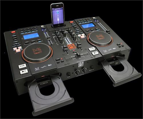 Inspicere spændende mælk MR DJ MCD-9800i Dual CD Player with Mixer and iPod Control