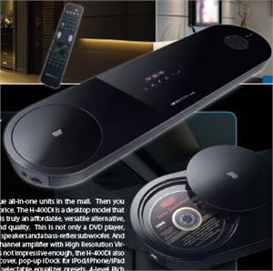 Soundstream H-400Di DVD Soundbar with pop-up iDock for iPod/iPhone/iPad and Soundstream H-400Di DVD Soundbar with pop-up iDock for iPod/iPhone/iPad and Built-In Subwoofer