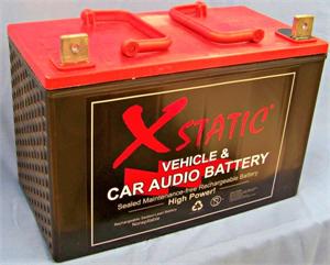 BatCap X4000 12volt, 100ah battery, 2 m ohm internal resistance, 2,000 amps of useable energy