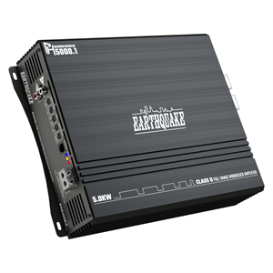 Earthquake PowerHouse PHS5000.1 Shredder 5000W RMS at 1 Ohm Class D Full Range Mono Amplifier