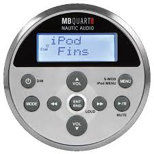 MB Quart WRC-S1 RB Compact Round Wired Remote for all MB Quart Marine Radio MB Quart WRC-S1 RB Compact Round Wired Remote for all MB Quart Marine Radios