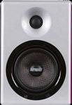 Earthquake IQ-52S iQuake 2.1 5.25 Inch 2 Way Speaker System for iPod and Portable Media Silver