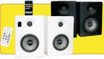 Earthquake IQ-52B iQuake 2.1 5.25 Inch 2 Way Speaker System for iPod and Portable Media Black