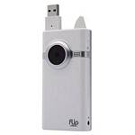 Flip Video F360W White Flip Mino Camcorder With 2GB Memory And 1.5 Inch LCD