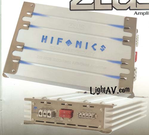 Hifonics Zeus Amplifiers @LightAV.com 877-390-1599 Hifonics,zeus 