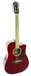 HOHNER HO-HW300CETWR Mahogany Dreadnought Acoustic/Electric Guitar