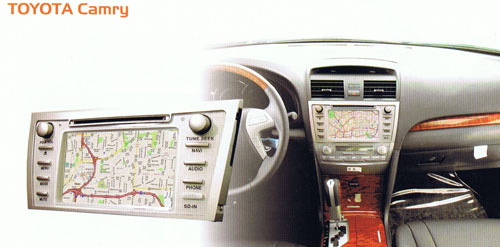 Myron & Davis Toyota Camry 6.5 Inch 2 DIN Touch Screen Custom DVD / Radio
