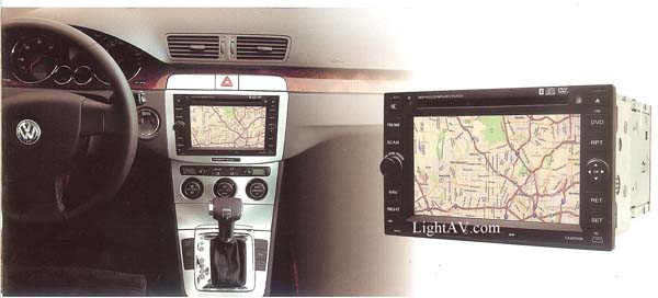 Myron & Davis Honda / Toyota / Volkswagen In-Dash Custom Fit DVD LCD