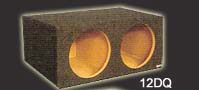 Atrend 10DM Dual 10 Inch Medium Sealed Hatchback Subwoofer Box
