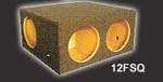 Atrend 10FSQ 4 - 10 Inch Sealed 2-FRONT/2-SIDE Subwoofer Box
