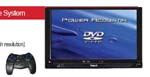 Power Acoustik PT-770HGM 7 Inch Wide (16:9) Headrest Module Game System