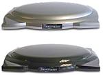 TracVision A7BD Low Profile Bolt-Down Mobile In-Motion Satellite System for Flat Roof Vehicles Black