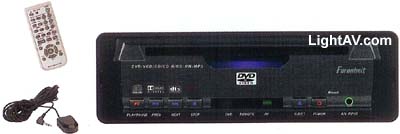 SPL SID-3600 3/4 DIN In-Dash / Remote Mount DVD/CD/MP3 Player