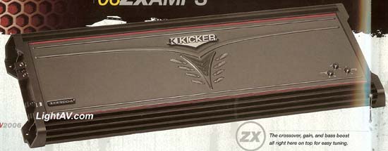 Kicker ZX1500.1 ZX Series 1500 Watt 