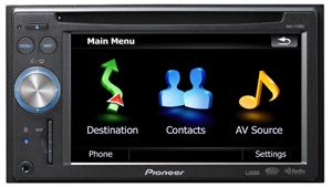 Pioneer AVIC-F700BT 5.8 Inch In-Dash Navigation AV Receiver with CD Player and Built-In Bluetooth