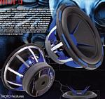 Power Acoustik MOFO-124X 12 Inch MOFO X Cast Frame 2700W Dual 4 Ohm Competition Subwoofer
