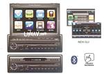 Power Acoustik PTID In-Dash 4  5  7 Inch In-Dash Single / Double DIN LCD/DVD Players with USB  SD Bluetooth HD Navigation