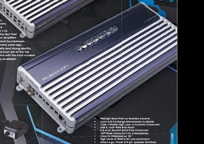 SOUNDSTREAM RUB1.2500D LE LIMITED EDITION RUBICON AMPLIFIER BLACK MONOBLOCK AMP 