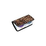CD Projects CCAN48-LEOPARD CD Wallet (48 Capacity, Nylon, Leopard Print) with Watch