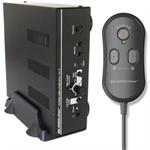 Buttkicker BKA-130-C 90 Watt RMS @ 2 Ohms Transducer / Bass Shaker Mini Power Amplifier with Wired Remote