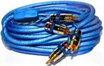 DB LINK EST17Z Elite Soft Touch 17 ft 2 Channel Triple Shielded RCA Cable with Metal Ends