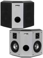 Earthquake PN-2421WT Platine Noiree 2x4 + 2x1 2 Way 200 Watt 5.1/7.1 Side DiPole/Bookshelf Speakers Platinum Finish