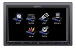 SPL SD-762 2 DIN 7 Motorized Touch Screen LCD / DVD AV Receiver with 32GB USB / SD