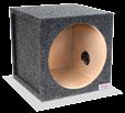 Atrend 10JLSV 10 JL WX, W0 W1, W3 Single Vented Sub Specific Subwoofer Box