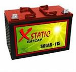 Batcap Solar-115 12V 115Ah Solar / Alternative Energy, UPS, Golf Cart, Marine, Electric Car Battery 1200 CCA