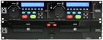 MR DJ CD-6800 Professional DJ CD/MP3 Player with Dual Disc Drive and Remote Control