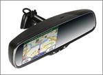 Crimestopper SV-9160N.III Navigation Bluetooth Hands-Free Rear View Mirror Replacement with 4.3 LCD