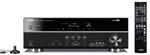 Yamaha RX-V371BL 5.1 AV Receiver with HD Audio, 1080P HDMI, Bluetooth and iPod / iPhone Compatible