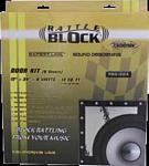XScorpion RB6.1224 RATTLE BLOCK Sound Damping Door Kit 12 Inchx24 Inch x6 Sheets - 12 SQ Ft